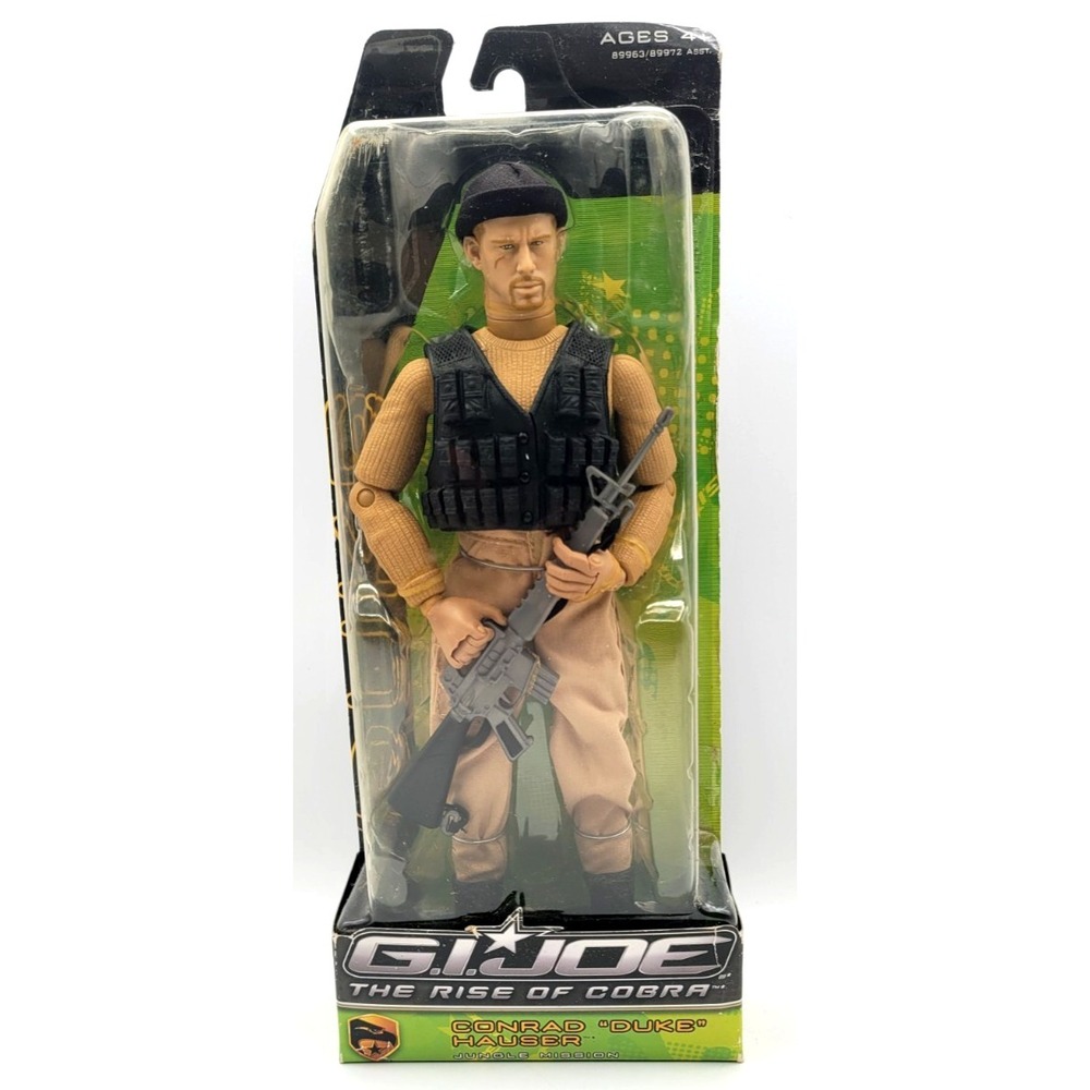 G.I. Joe The Rise of Cobra Jungle Mission Conrad Duke Hauser Channing Tatum NEW